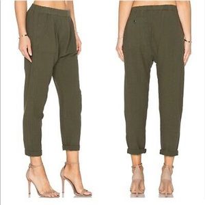 THE GREAT. Harem Pants in Army